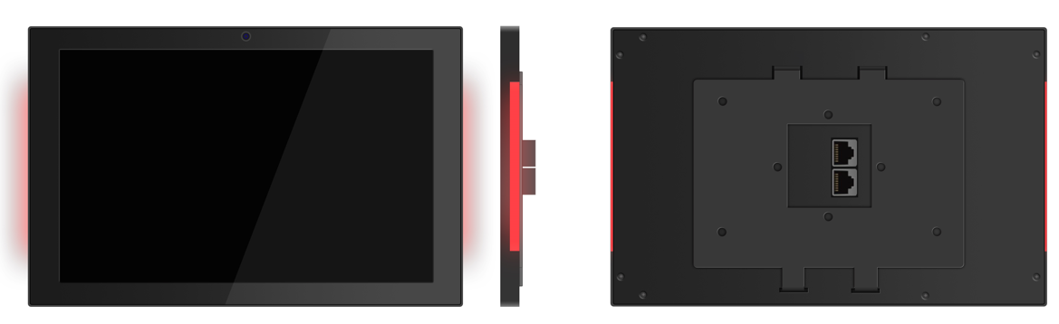 10.1寸带灯超薄款智慧版背出